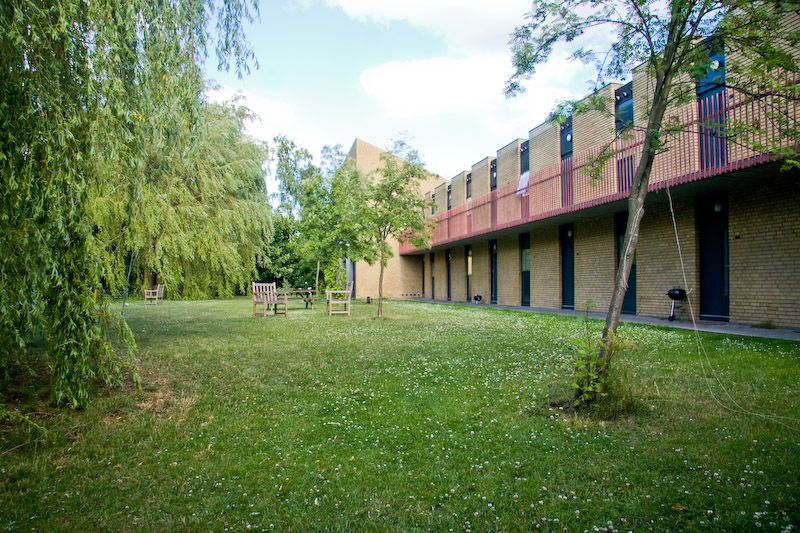 Fællesområde på Nybrogård Kollegiet